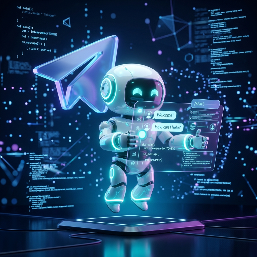 Tạo Bot telegram theo mẫu demo