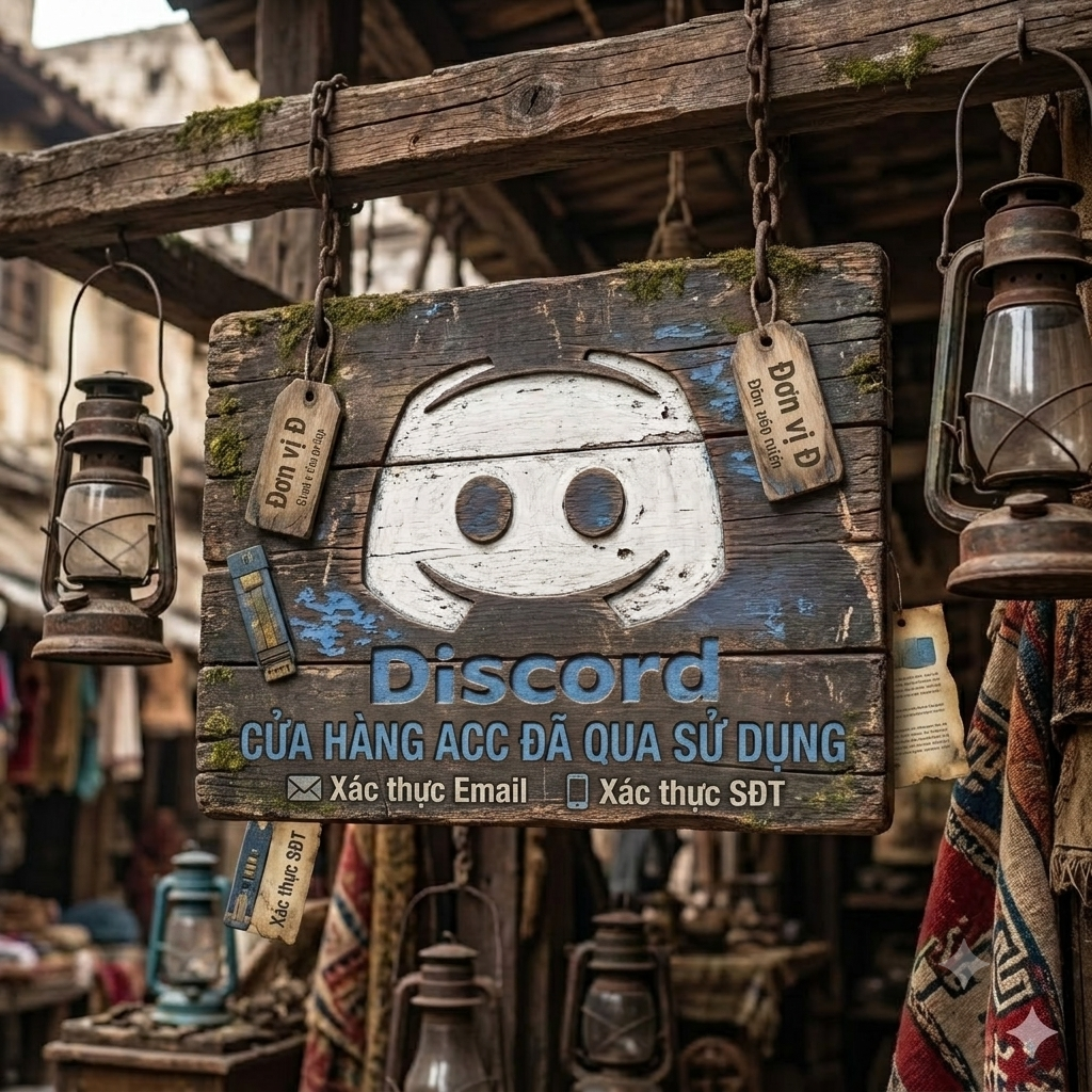 Acc Discord Đã Hoạt Động – Xác Minh Mail + SĐT