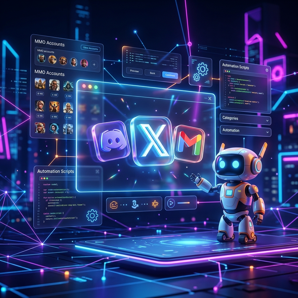 Mua Tài Khoản Discord Cổ, Twitter X Cổ, Gmail Siêu Khỏe Giá Rẻ - Tài Nguyên MMO Chất Lượng Cao Tại KhoMMO247