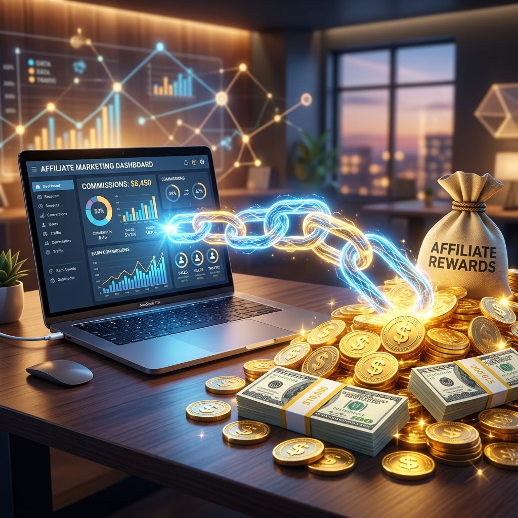 Affiliate Marketing: Cách Tạo Cỗ Máy In Tiền Thụ Động Ngay Cả Khi Đang Ngủ